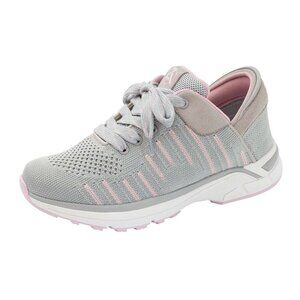 Zeba Women’s Hands-Free Sneakers – Slip Resistant, Comfortable Walking Shoes – S